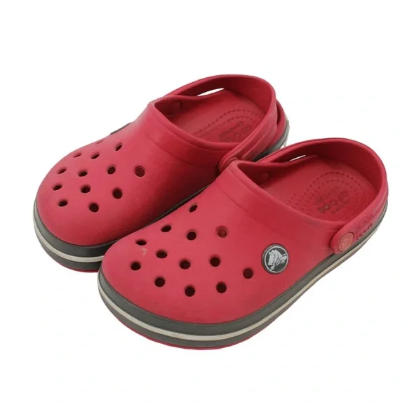 Boys new arrivals red crocs